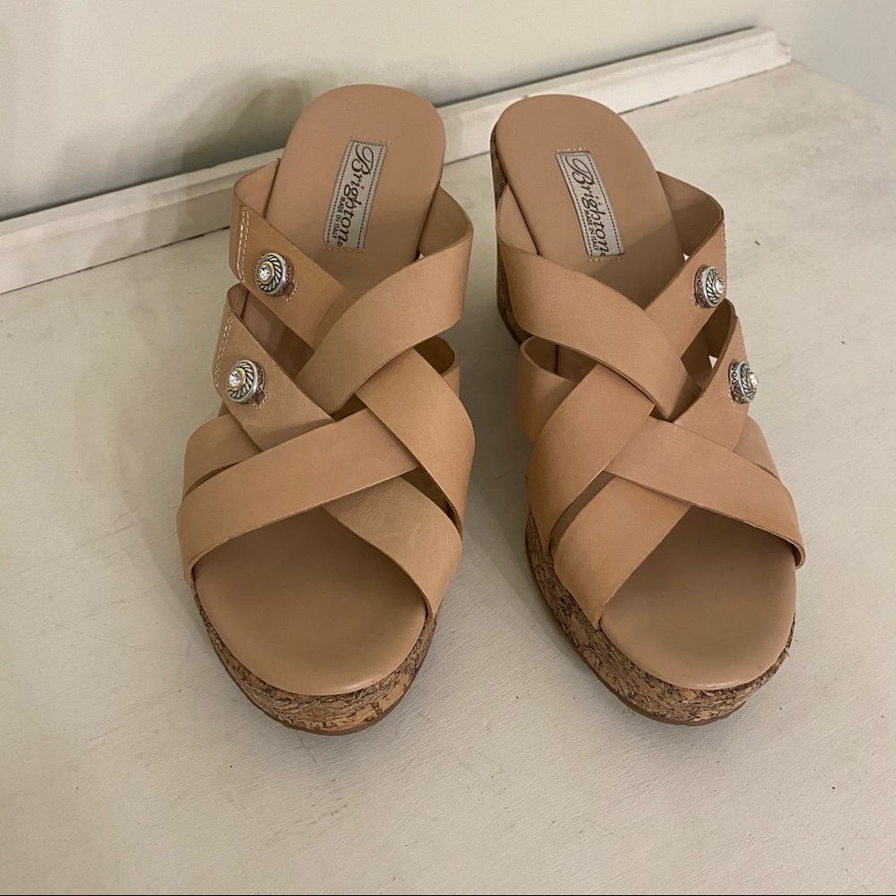 Brighton Derby Cork Wedges